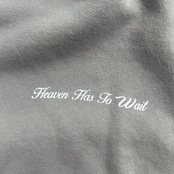 Darc Sport Hoodie Womens Medium Wolves Heaven Has To Wait Cropped 876 Of 1000 - Picture 5 of 13